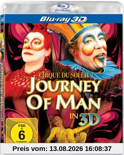 Cirque du Soleil - Journey of Man  (OmU) [3D Blu-ray]
