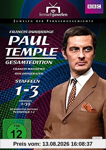 Paul Temple - Gesamtedition, Staffeln 1-3 [12 DVDs]