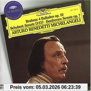 Michelangeli, Arturo Benedetti Balladen Op. 10 / Klaviersonaten