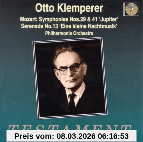 Klemperer Sinfonien 29, 41 / Kl.Nachtmusik