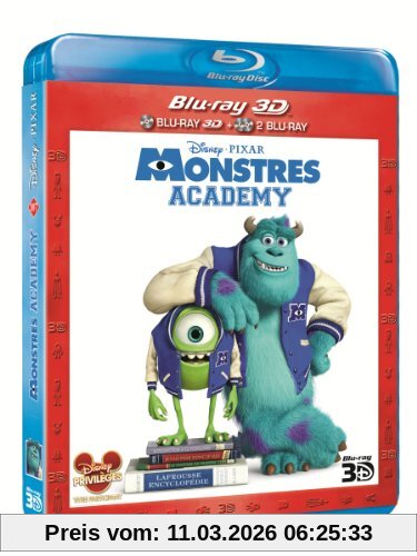 Dan Scanlon Coffret Monstres Academy [Blu-ray] [Fr Import]