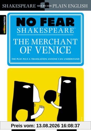 No Fear Shakespeare: Merchant of Venice (Sparknotes No Fear Shakespeare)