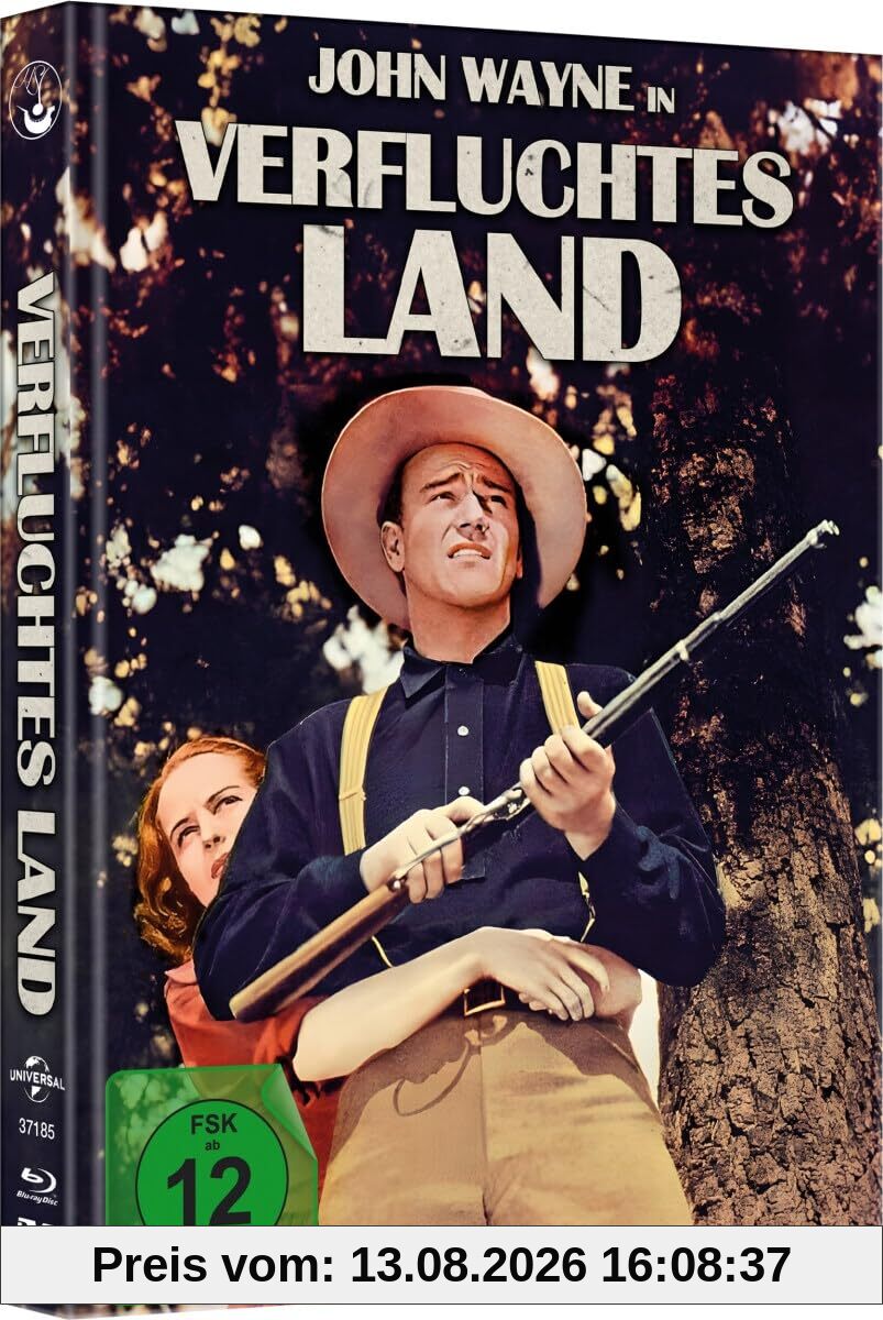 Verfluchtes Land - Kinofassung (Limited Mediabook Cover B mit Blu-ray+DVD+Booklet, neues Master, auf 500 Stück limitiert)