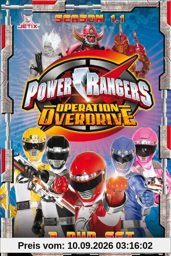 Power Rangers Operation Overdrive Season 1.1 *STEELBOOK* [3 DVDs]