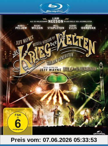 Jeff Wayne's Musical Version von Der Krieg der Welten [Blu-ray]