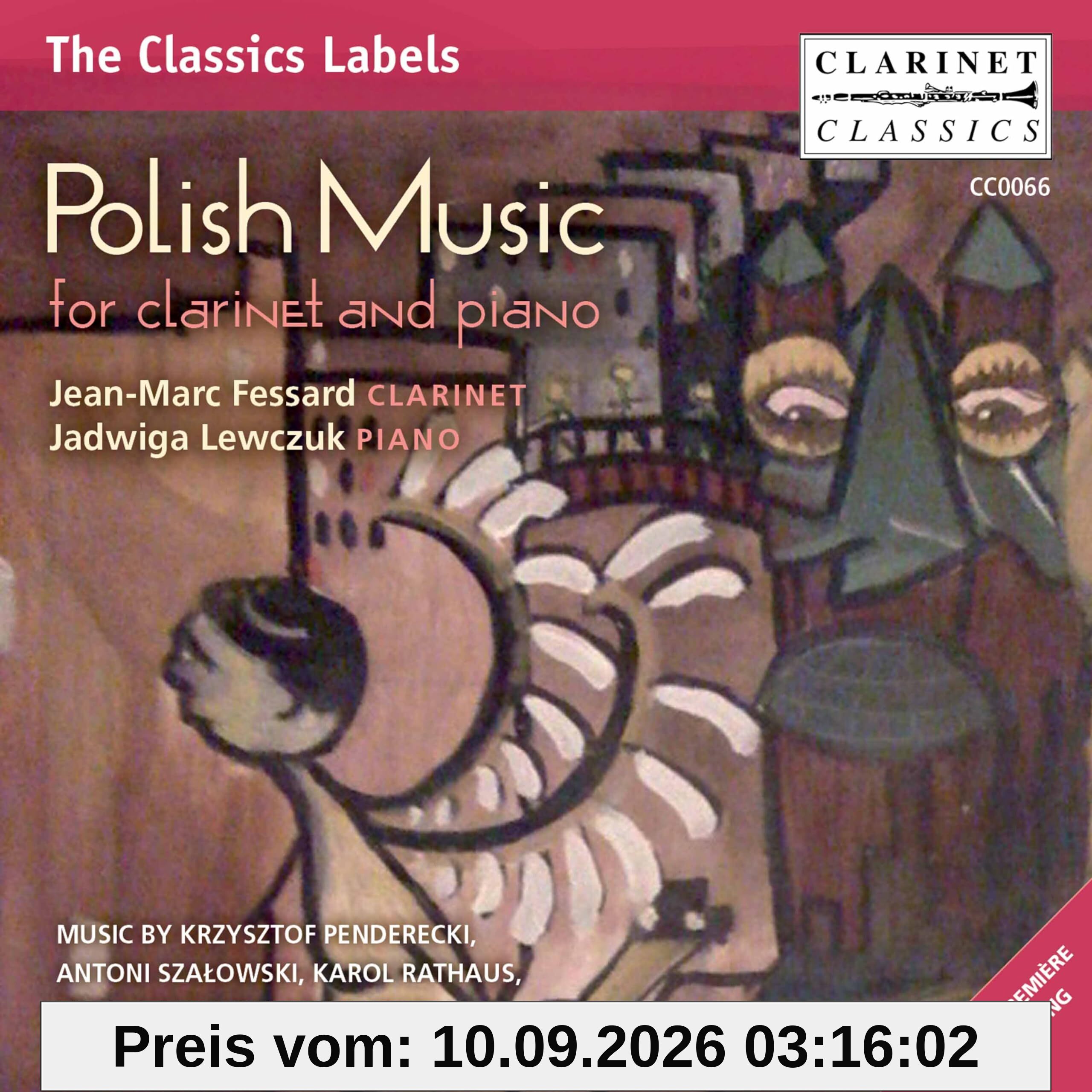 Polish Music for Clarinet & Piano
