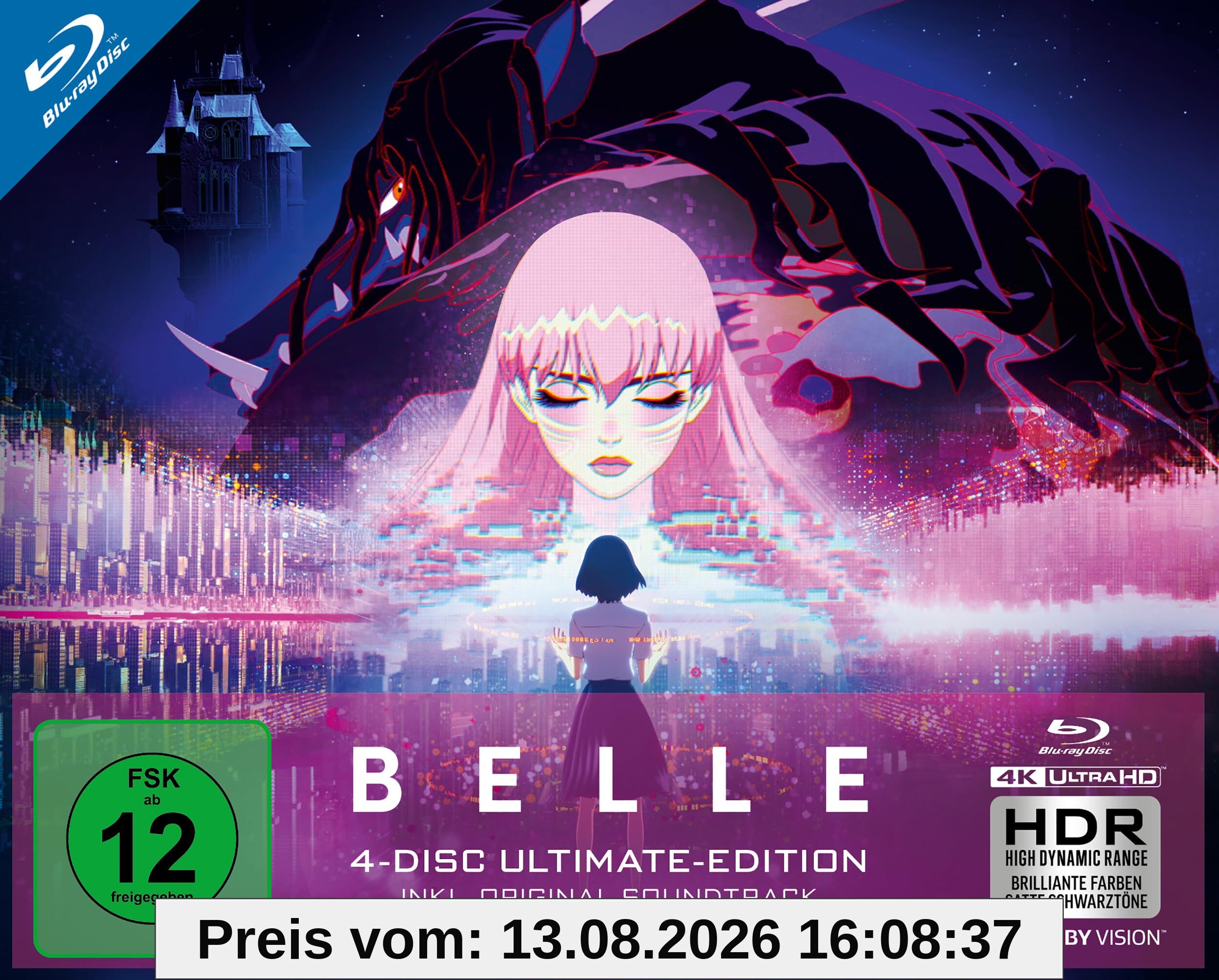 Belle Ultimate U-Edition (4K-UHD + Blu-ray + Bonus-Disc + Soundtrack)