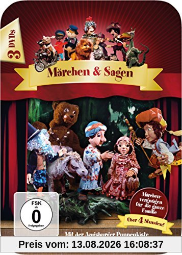 Augsburger Puppenkiste - Märchen und Sagen - Steelbox - 3 DVDs