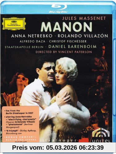 Vincent Paterson Jules Massenet - Manon [Blu-ray]