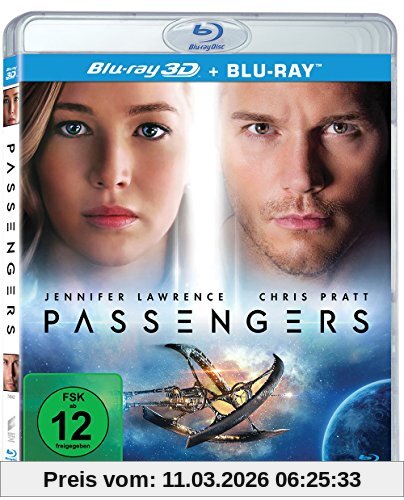 Jennifer Lawrence Passengers [3D Blu-ray]