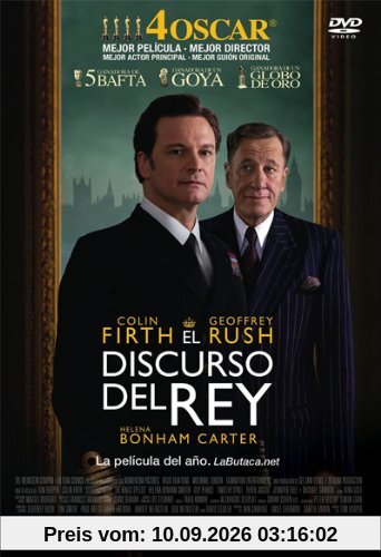 El Discurso Del Rey (Import Dvd) (2011) Guy Pearce; Michael Gambon; Colin Firt