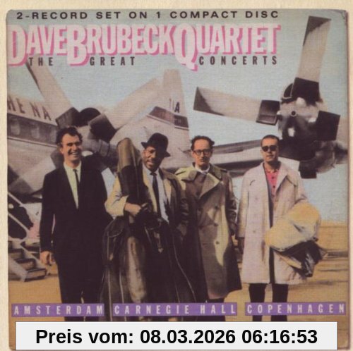Dave Brubeck Quartet The Great Concerts...Amsterdam, Copenhagen, Carneg