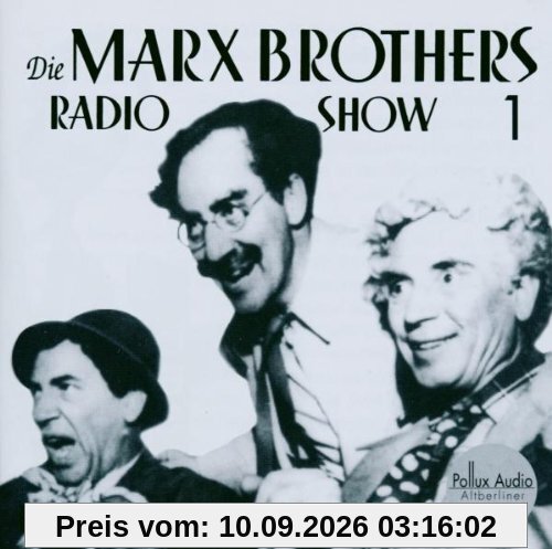 Die Marx Brothers Radio Show, 1 Audio-CD, Tl.1, Der erste Fall