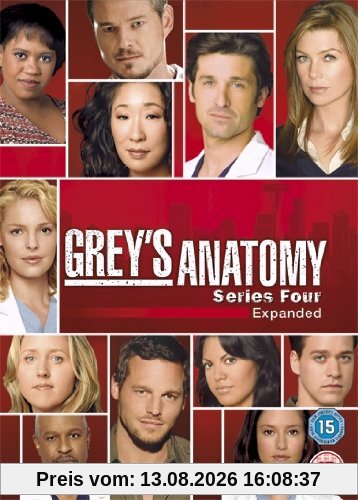 Grey's Anatomy - Complete Series 4 [5 DVDs] [UK Import]