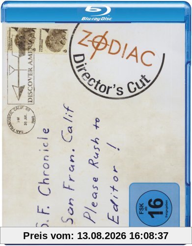 Zodiac (Director's Cut) [Blu-ray]