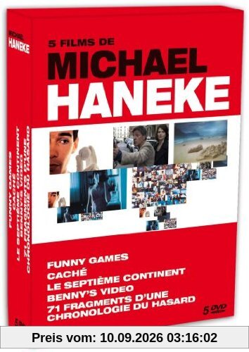 Coffret michael haneke : caché ; funny games ; le 7ème continent ; benny's video ; 71 fragments d'une chronologie du has [FR Import]