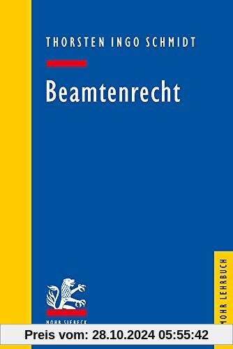 Beamtenrecht (Mohr Lehrbuch)