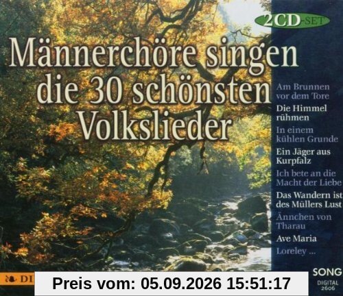 Männerchöre Singen die 30 Schönsten Volkslieder