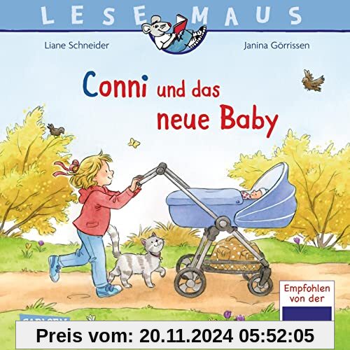 LESEMAUS 118: Conni und das neue Baby: Liebenswertes Bilderbuch über Geschwisterchen für Kinder ab 3 (118)