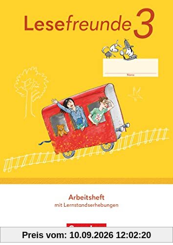 Lesefreunde - Lesen - Schreiben - Spielen - Östliche Bundesländer und Berlin - Ausgabe 2022 - 3. Schuljahr: Arbeitsheft