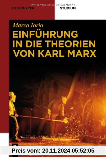 Einführung in die Theorien von Karl Marx (de Gruyter Studium)