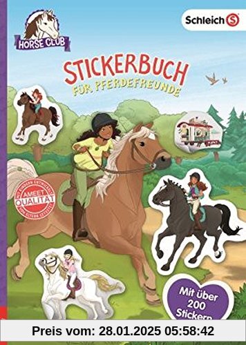 SCHLEICH® Horse Club - Stickerbuch für Pferdefreunde