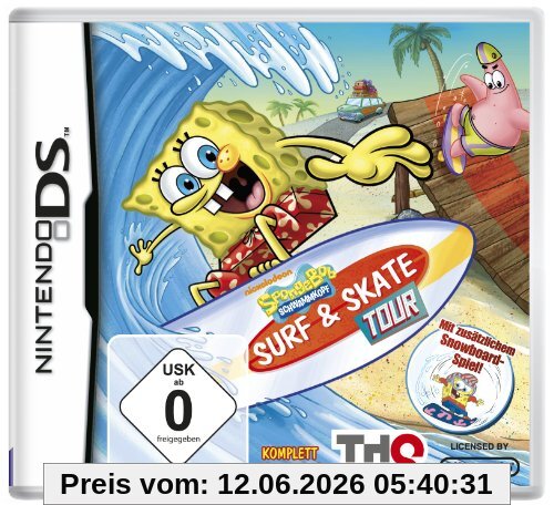 Sponge Bob Surf & Skate Tour
