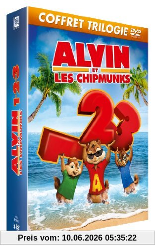 Coffret trilogie alvin et les chipmunks [FR Import]