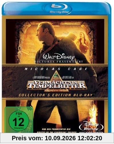 Das Vermächtnis der Tempelritter - Collector's Edition [Blu-ray]