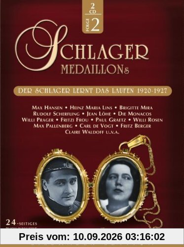 Schlagermedaillons 2- Der Schlager lernt das Laufn 1920-27