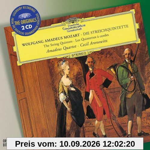 Mozart: Die Streichquintette. KV 174,406,515,516,593,614