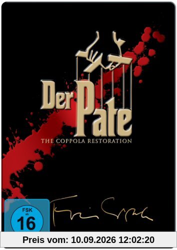 Der Pate Trilogie - The Coppola Restoration (5 DVDs, limitierte Steelbook Edition)