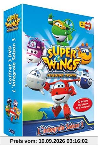 Super wings, saison 3, vol. 1 à 3 : aux 4 coins du monde ; balade en asie-océanie ; tournée européenne [FR Import]