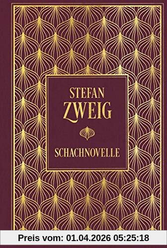 Schachnovelle: Leinen mit Goldprägung
