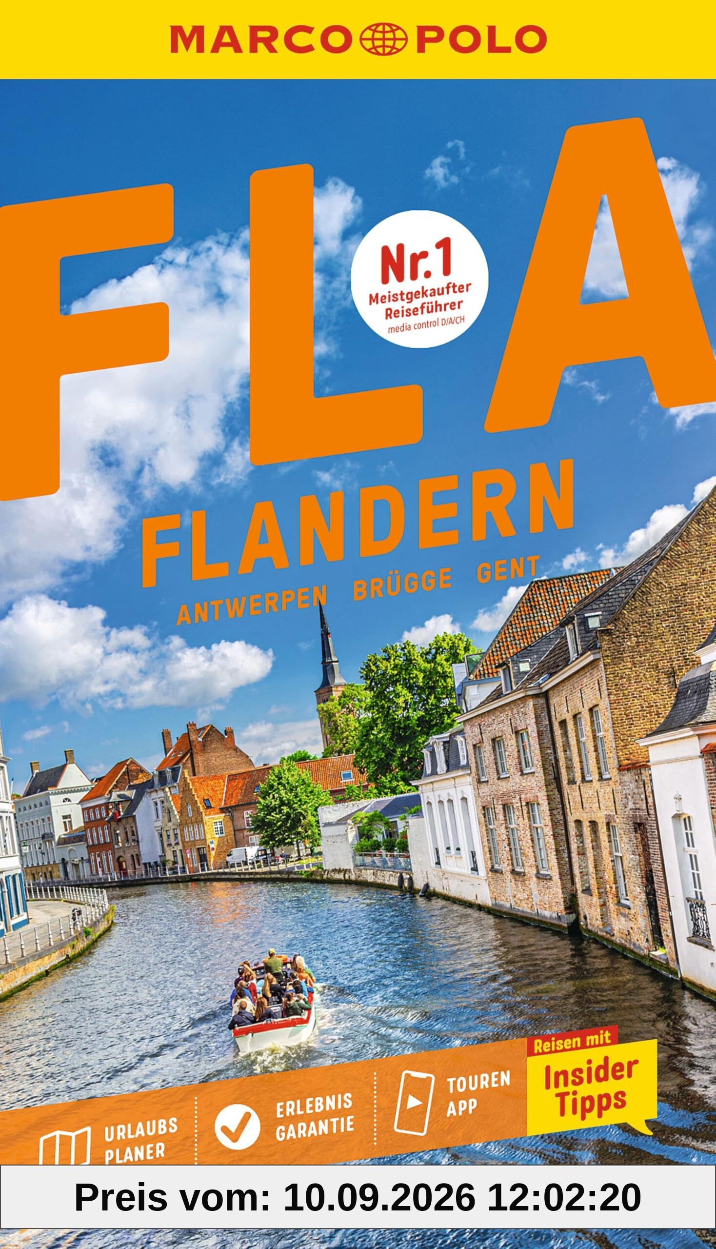 MARCO POLO Reiseführer Flandern, Antwerpen, Brügge, Gent: Reisen mit Insider-Tipps. Inklusive kostenloser Touren-App