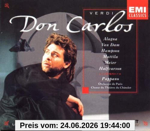 Roberto Alagna Verdi, Don Carlos (Gesamtaufnahme) (franz.) (Aufnahme Paris März 1996)