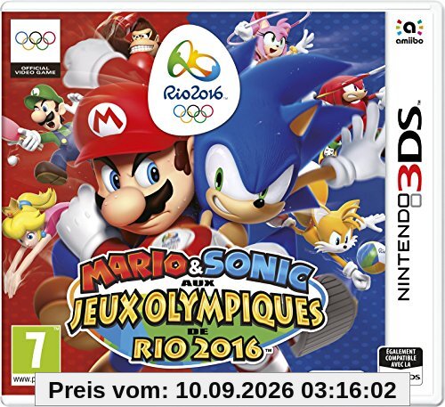 Nintendo 3DS Mario&Sonic bei den Olympischen Spielen : Rio 2016 UK Import auf deutsch spielbar
