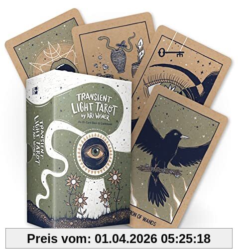 Ari Wisner Transient Light Tarot, An 81-Card Deck And Guidebook