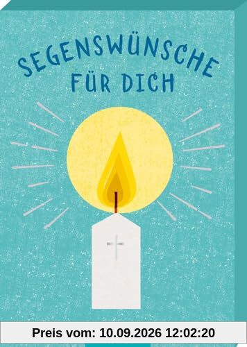 Segenswünsche für dich: Kartenbox mit 50 Kärtchen | Schön gestaltete Karten für christliche Anlässe