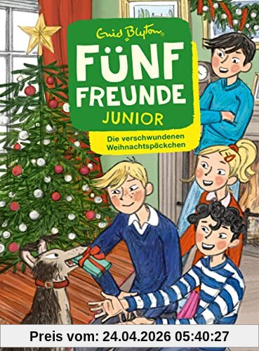 Fünf Freunde JUNIOR - Die verschwundenen Weihnachtspäckchen: Für Leseanfänger ab 7 Jahren