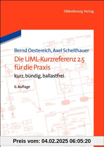 Die UML-Kurzreferenz 2.5 für die Praxis: kurz, bündig, ballastfrei