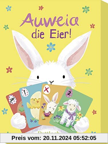 Auweia, die Eier!: Ein fröhliches Oster-Kartenspiel für die ganze Familie | Rasantes Kartenspiel ab 5 Jahren mit niedlic