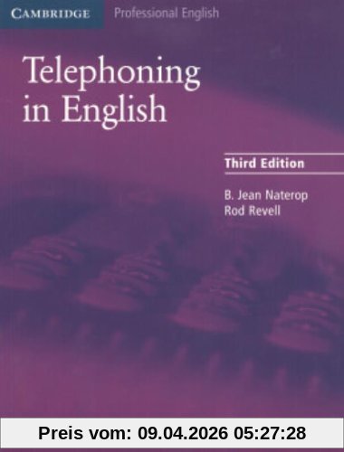 Telephoning in English (Cambridge Professional English)