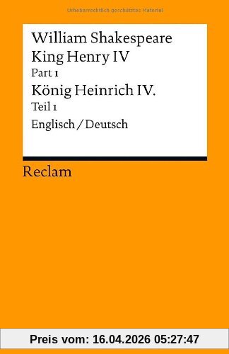 King Henry IV, Part 1 / Heinrich IV., Teil 1