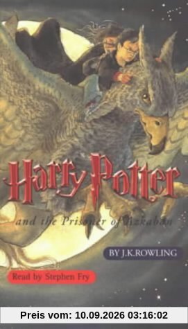 Rowling, Joanne K., Vol.3 : Harry Potter and the Prisoner of Azkaban, 10 Audio-CDs (Cover to Cover)