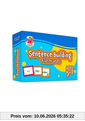 New Sentence Building Flashcards for Ages 5-7 (CGP KS1 Activity Books and Cards)