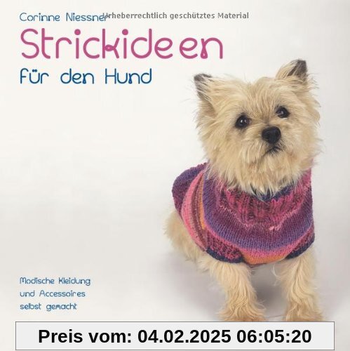 Strickideen für den Hund: Modische Kleidung und Accessoires selbst gemacht