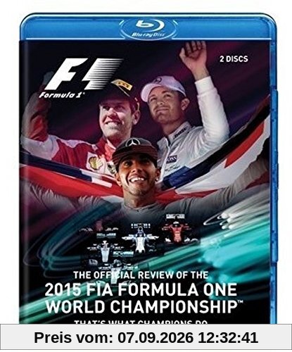 F1 2015 Official Review [Blu-ray] [Region Free] [UK Import]