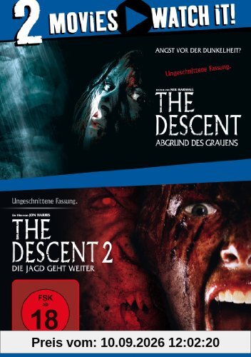 The Descent - Abgrund des Grauens / The Descent 2 - Die Jagd geht weiter [2 DVDs]