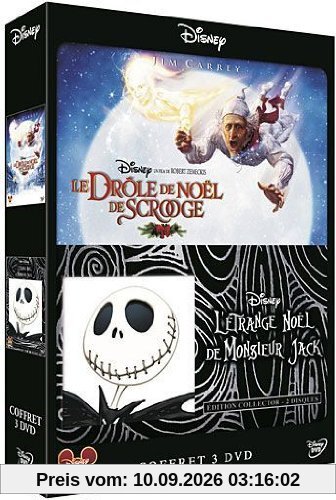 Coffret: Le drôle de noël de scrooge / L' étrange noël de monsieur jack [FR Import]